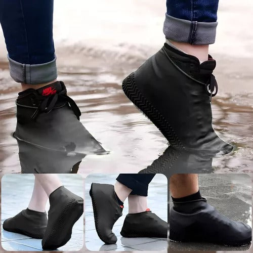 Cubre Calzado Anti Lluvia Latex