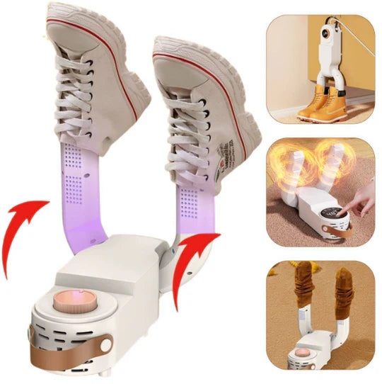 Zapatos mojados ya no serán un problema – Sécalos en minutos y sin malos olores