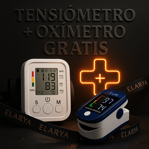 Controla tu presión al instante y sin salir de casa - Incluye oxímetro de regalo!