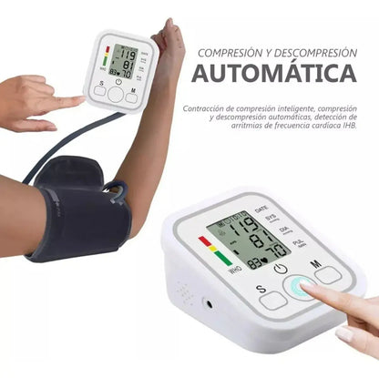 Controla tu presión al instante y sin salir de casa - Incluye oxímetro de regalo!