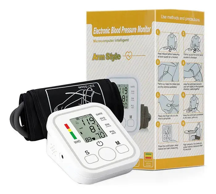 Controla tu presión al instante y sin salir de casa - Incluye oxímetro de regalo!