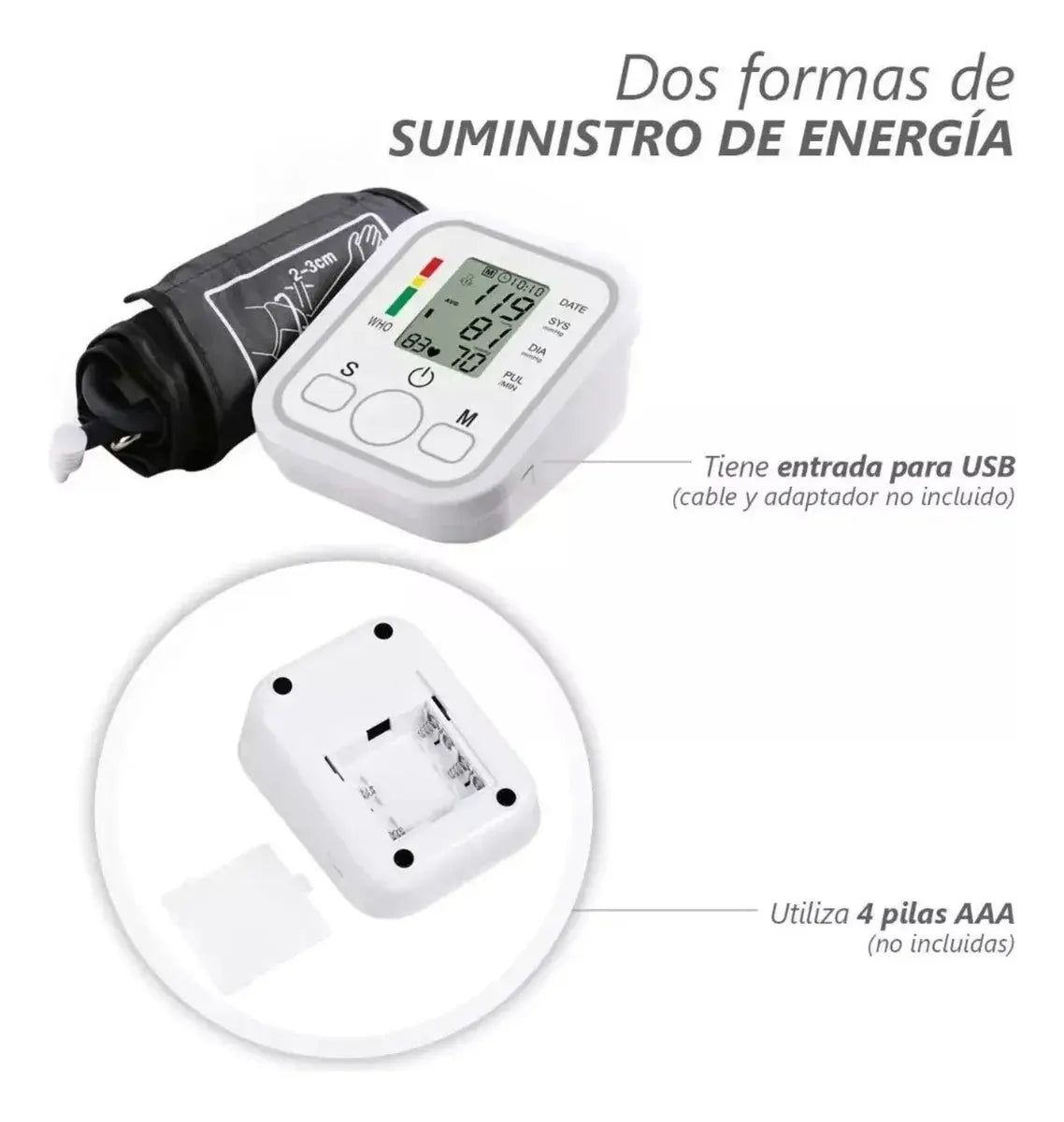 Controla tu presión al instante y sin salir de casa - Incluye oxímetro de regalo!